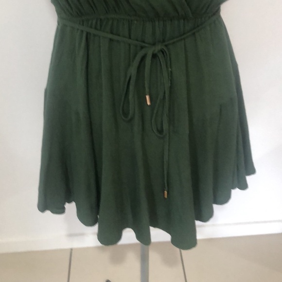 Pilgrim size 10 casual lightweight khaki green dress - Picture 5 of 10
